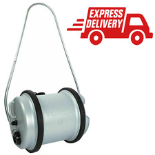 Aquaroll Premium 40 Litre - Silver Water Carrier Camping Caravan Motorhome