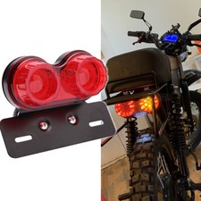 For Onyx RCR Motorcycle LED Tail Brake Turn Signal Light + License Plate Bracket