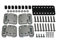 FRONT DOOR HINGE KIT FOR DEFENDER AND SERIES TD5 HEAVY-DUTY DOOR HINGES DA1070W