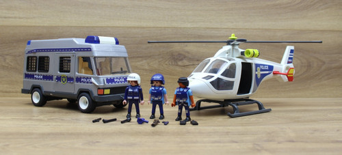 Playmobil police van - police,