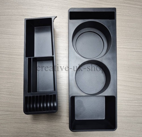 Black centre console cup - 2x,