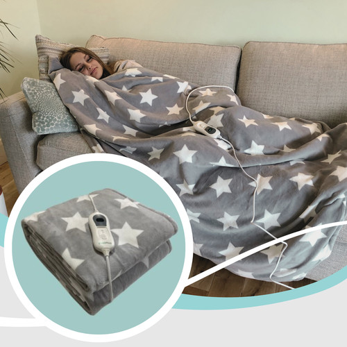 Luxury star heated throw - heated,