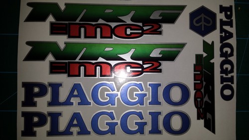 Piaggio nrg mc2 decals - nrg,
