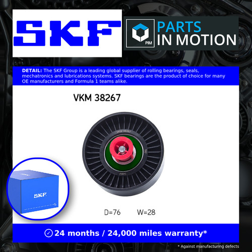 Aux belt idler pulley - pulley, vkm38267