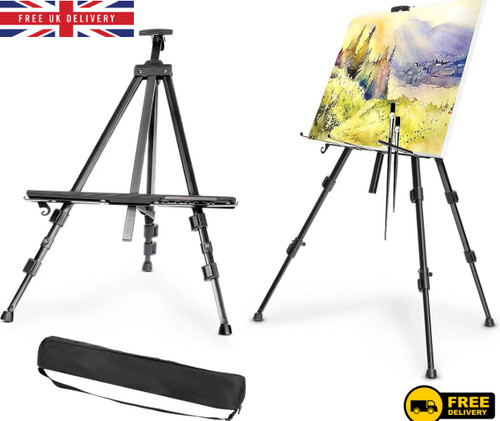 Studio metal easel display - easel, art