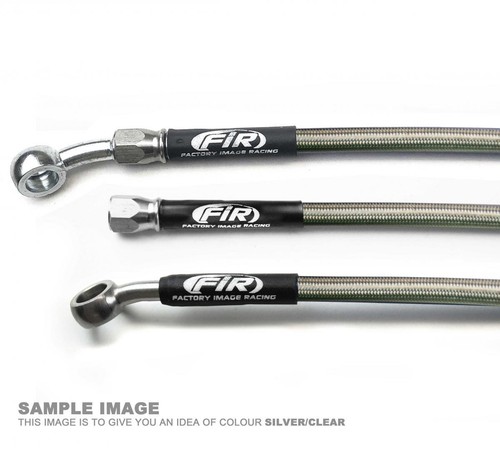 Fir hose rear brake silver - rear, /