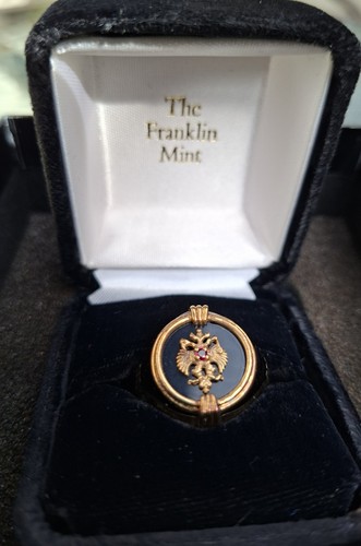 Vintage franklin mint - mint, 14ct