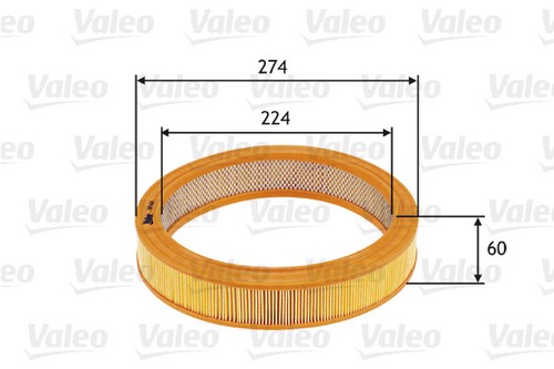Valeo 585619 air filter - air,