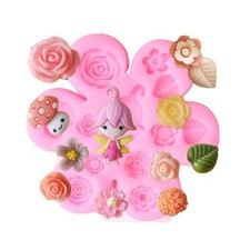 Kit 4 Silicone Mould 3D Fairy