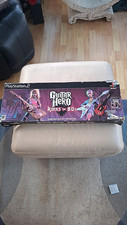 Guitar Hero Rock the 80’s PS2 W/ Guitar Strap And Original Stickers And Box 