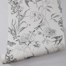 Vintage Botanical Wallpaper
