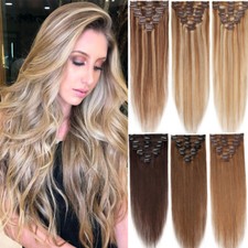 Clip in Human Hair Extensions