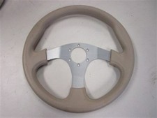 STEERING WHEEL TAN VINYL &