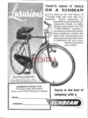 Sunbeam sports tourist - sunbeam,