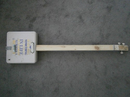 String cigar box canjo - string,
