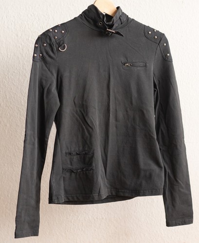Punk rave unisex black - rave, top