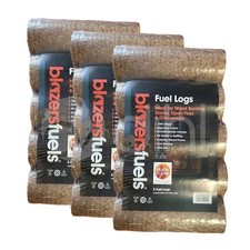 Pack of 15 (27KG) High Energy Ultra Dry Heat Logs Eco Wood Open Fire Log Fuel