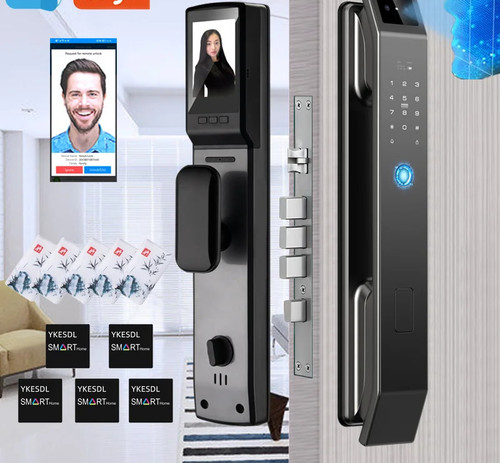 Face smart door - 3d,
