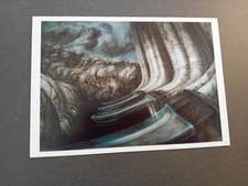 H R Giger Art Postcard