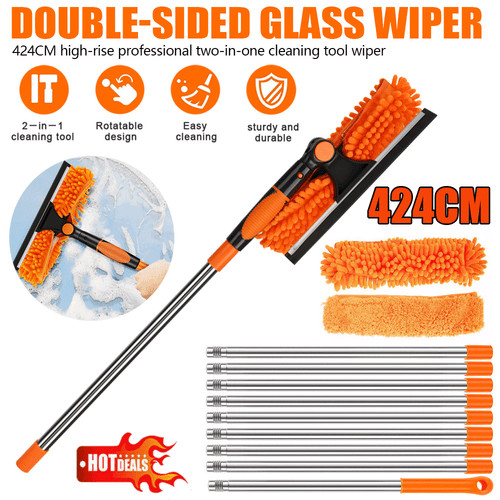 Telescopic squeegee cleaner - squeegee,