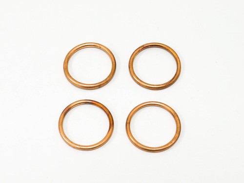Exhaust copper gaskets - 4x,
