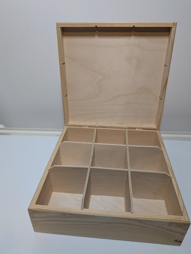 Wooden box tea bag - wooden, 9