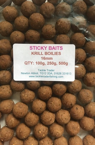 Sticky baits krill shelf life - sticky,