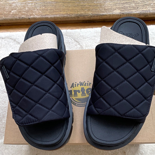 Martens zebzag slide black - martens,