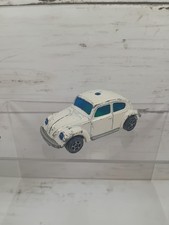Corgi Juniors  Volkswagen Beetle 1300 "Police"  5 Spk Whls Blue windows. Vtg