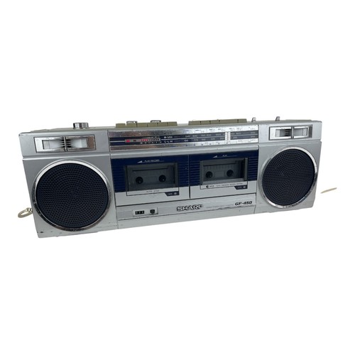 Vintage sharp 450e boombox - vintage,