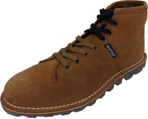 Mens classic retro real suede - classic,