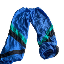 Vintage Clothing Vintage nylon shell pants blue  L 26 W 26 SKU 6010