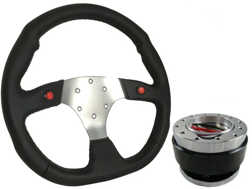 Chrome sports steering - f1,