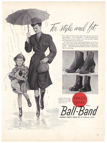 Ball band rubber boots - band, ad