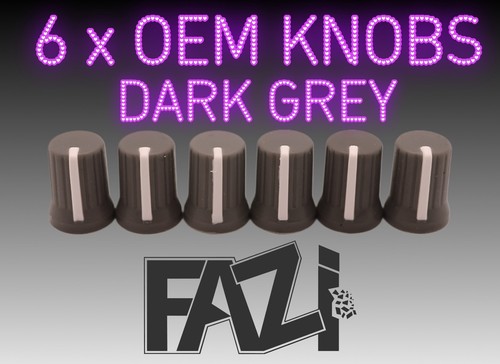Dark grey oem knobs dj - x,