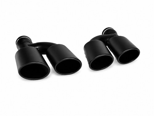 Cartuner black oval exhaust - cartuner,