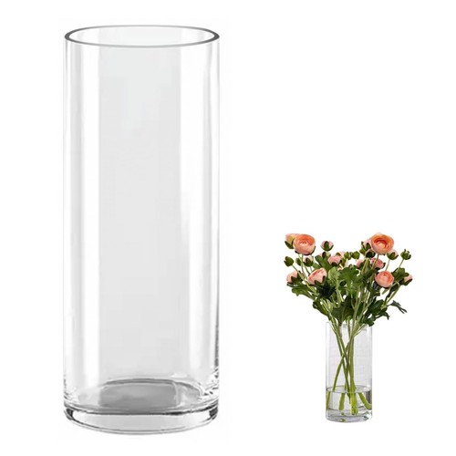 Qeeyon clear glass cylinder - qeeyon,