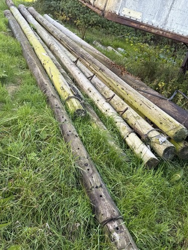 Telegraph poles pole barn - poles,,