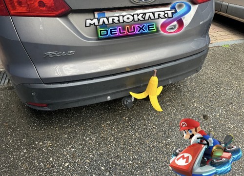 Mario banana tow bar cover - bar,