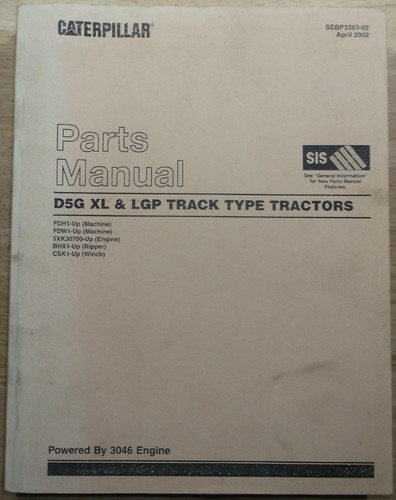Cat caterpillar d5g lgp - cat, xl