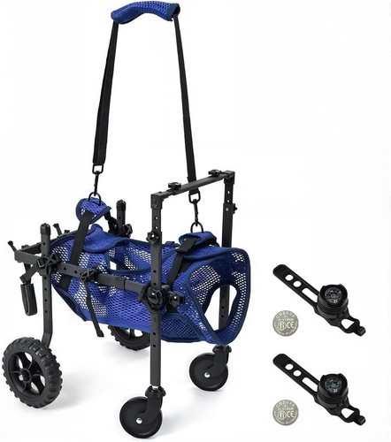 Wheel dog wheelchair with - 4-wheel,