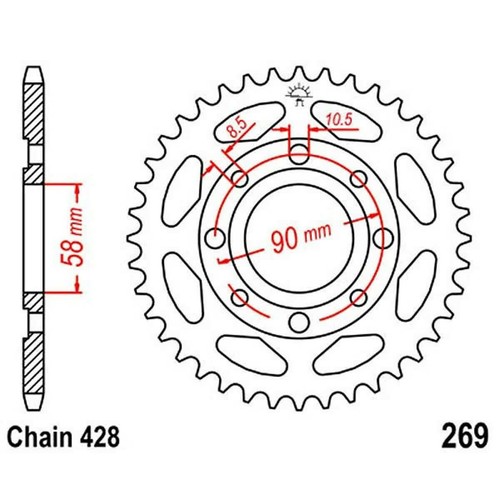 Black z40 428 crown - crown, 058
