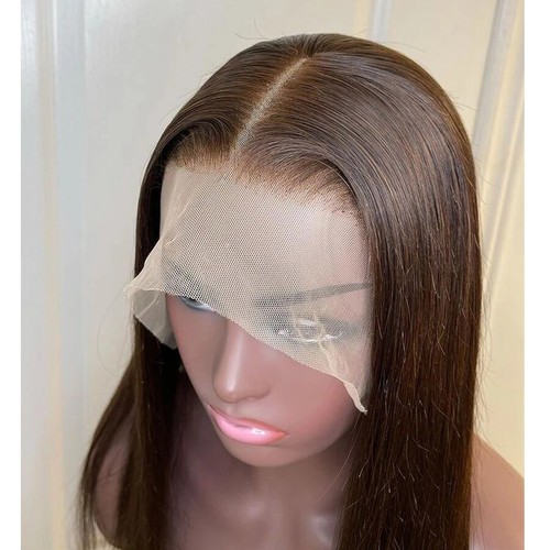 Natural brown wigs heat - wigs,