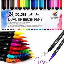 Colouring Pens wallet of 24 |
