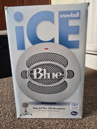 Blue snowball ice plug - blue,
