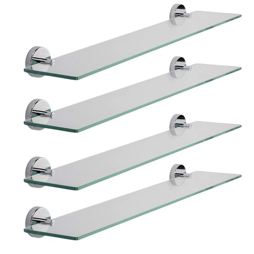 Iflo milton glass shelf - milton,
