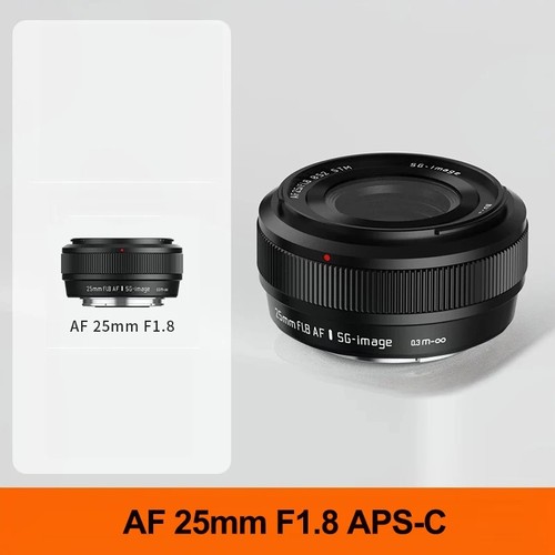 Sgimage 25mm aps c - f1.8, aps-c