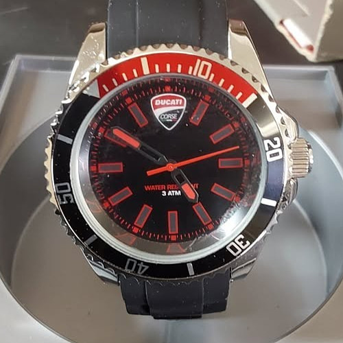 Ducati corse watch black - watch,