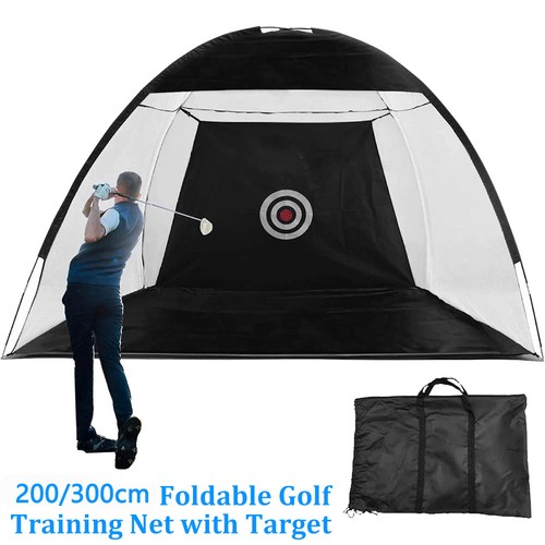 Large golf practice net - golf,