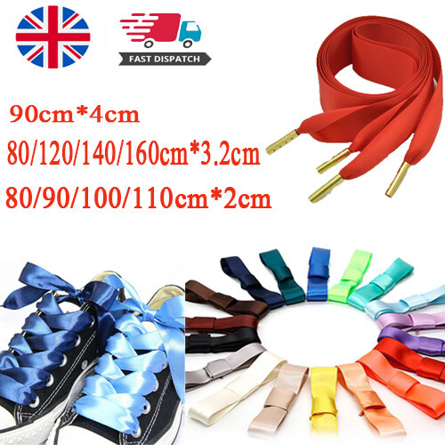 Flat silk shoe laces - shoe,